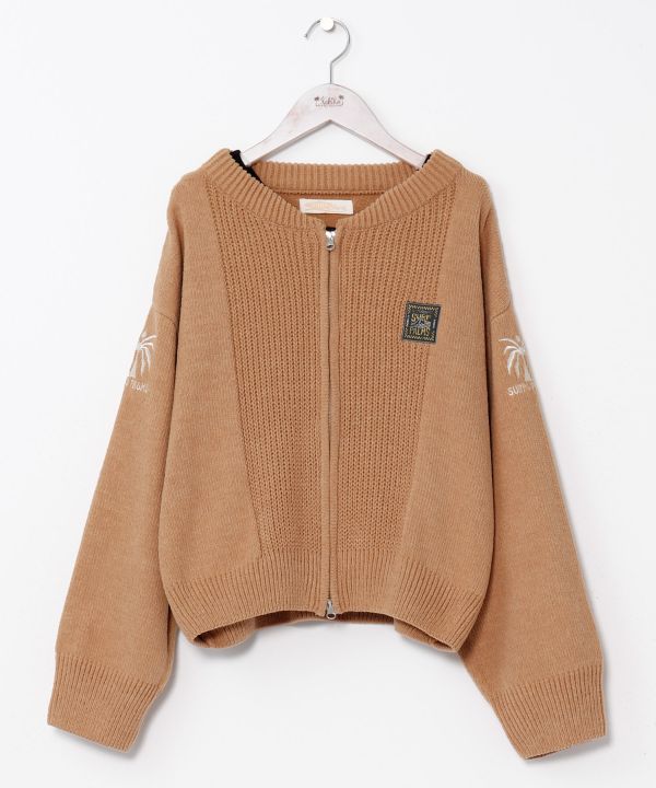 SURF＆Palms 2-Way Tank & Cardigan Set