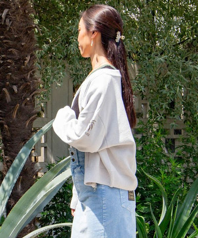 SURF＆Palms 2-Way Tank & Cardigan Set