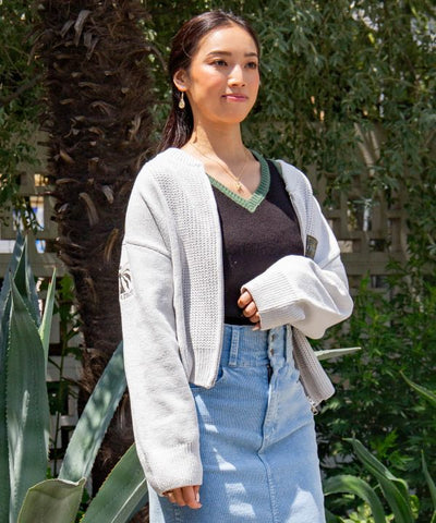 SURF＆Palms 2-Way Tank & Cardigan Set