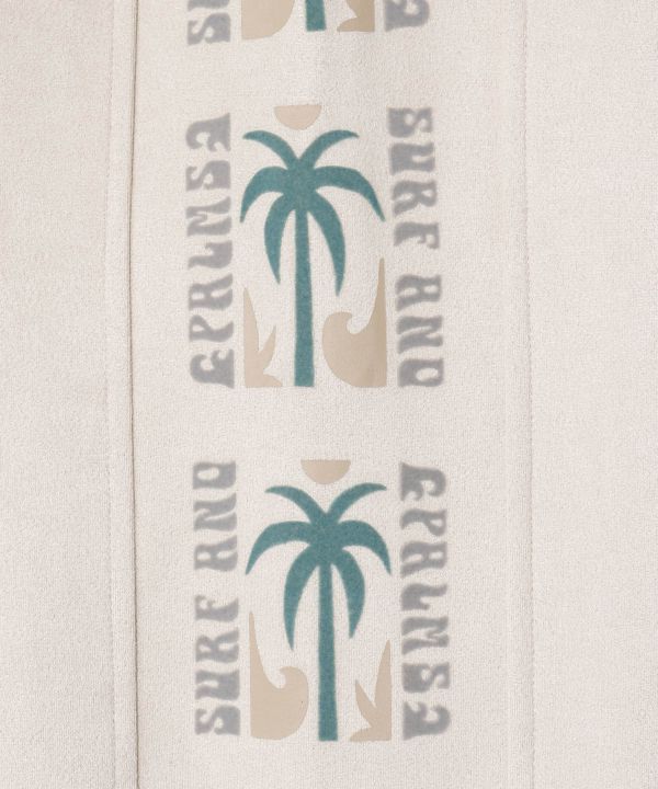 SURF＆Palms Men's Faux Suede Zip Up Hoodie