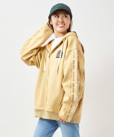 SURF＆Palms Men's Faux Suede Zip Up Hoodie