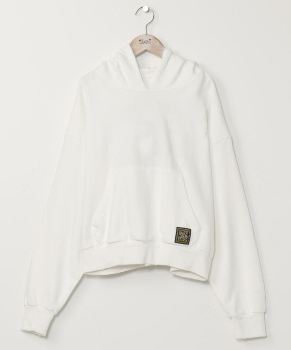 SURF＆Palms Denim Color Embroidered Hoodie