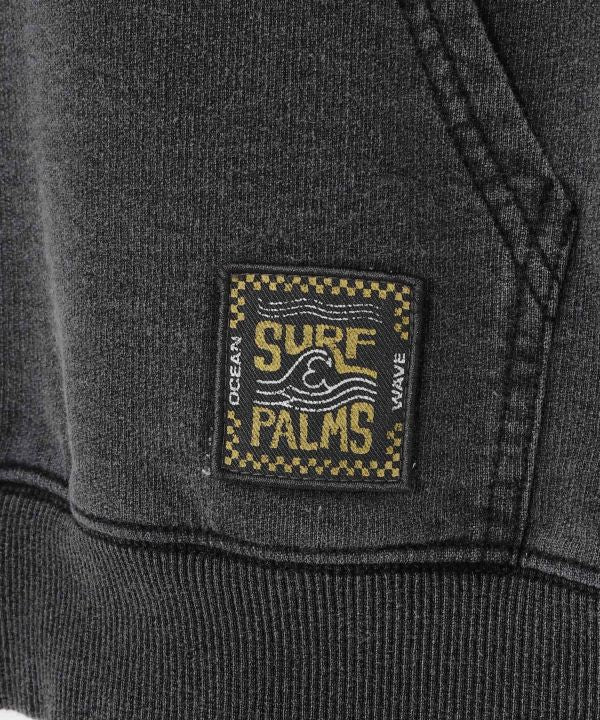 SURF＆Palms Men's Embroidered Hoodie