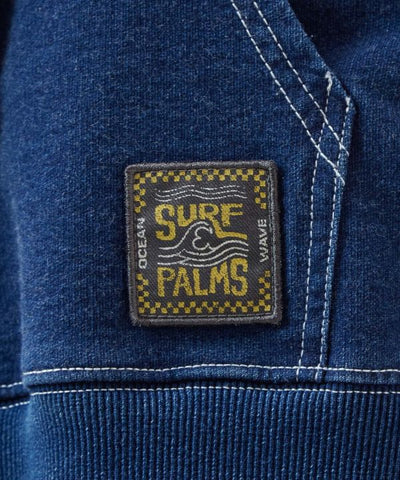 SURF＆Palms Men's Embroidered Hoodie
