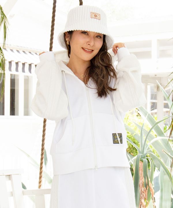 SURF＆Palms Active Zip Up Hoodie