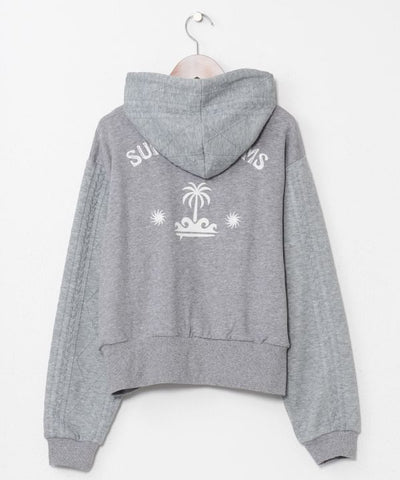 SURF＆Palms Active Zip Up Hoodie