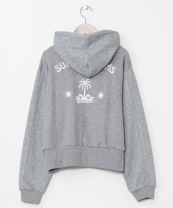 SURF＆Palms Active Zip Up Hoodie