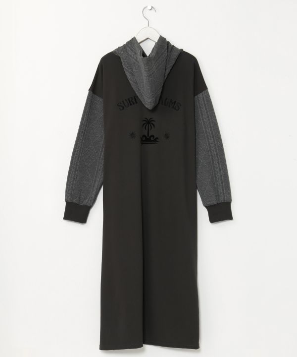 SURF＆Palms Active Hoodie Dress