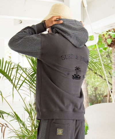 SURF＆Palms Men's Active Hoodie