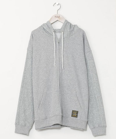 SURF＆Palms Men's Active Zip Up Hoodie