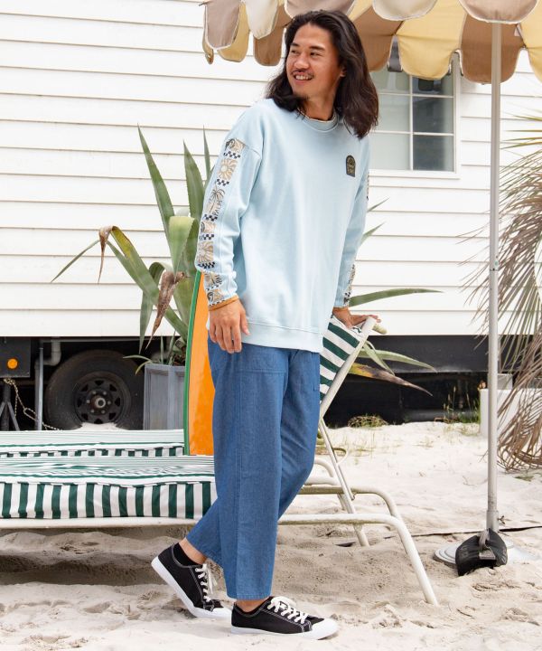 SURF＆Palms Men's Surf Casual Top