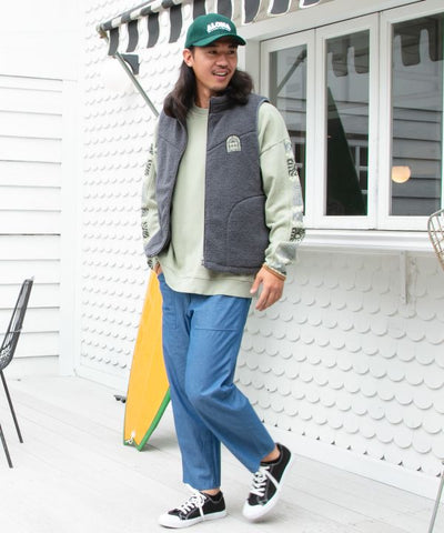 SURF＆Palms Men's Surf Casual Top