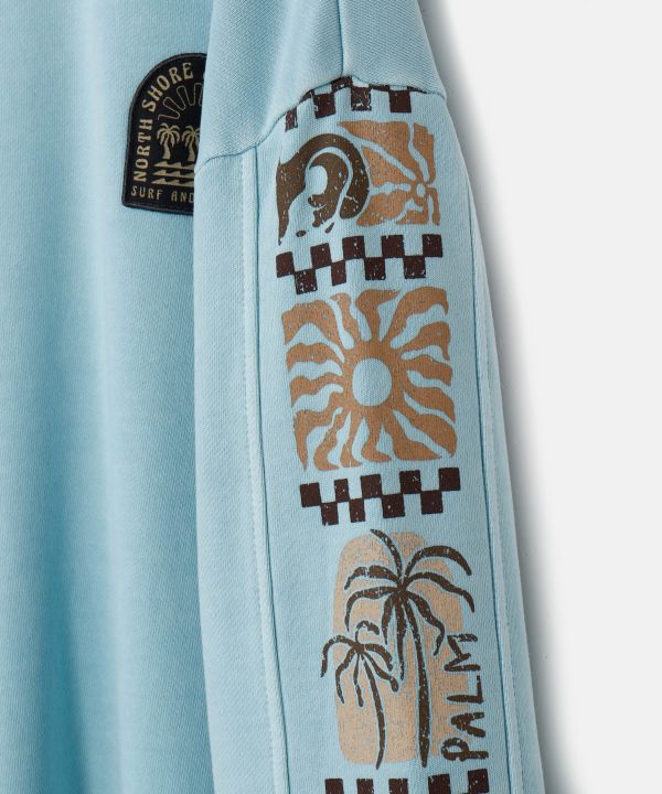 SURF＆Palms Men's Surf Casual Top