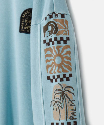 SURF＆Palms Men's Surf Casual Top