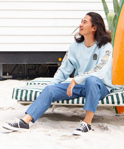 SURF＆Palms Men's Surf Casual Top