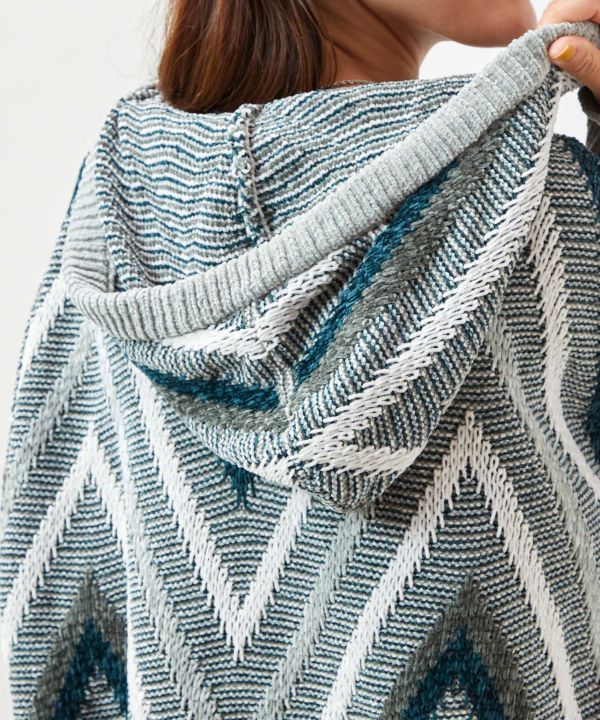 SURF＆Palms Hooded Knit Pullover