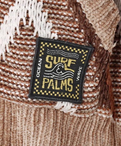 SURF＆Palms Men's Hooded Knit Pullover