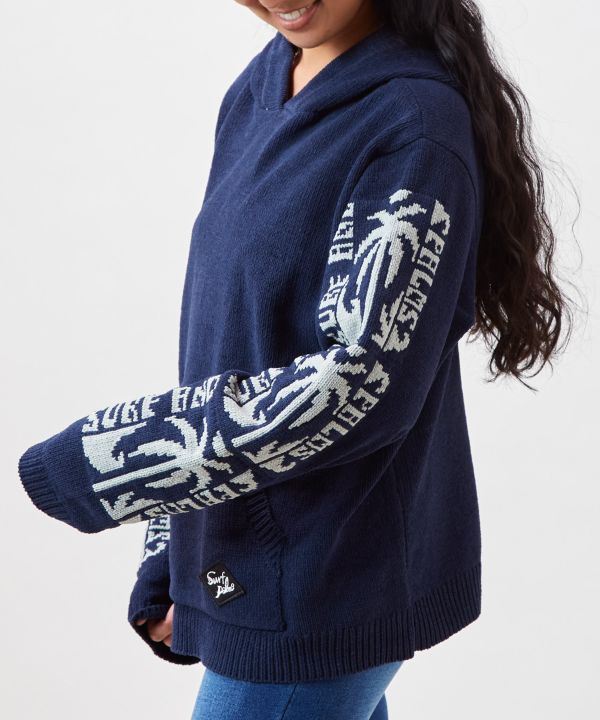 SURF＆Palms Soft Knit Hoodie