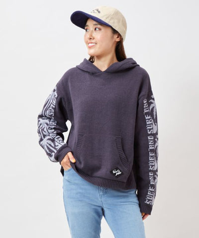 SURF＆Palms Soft Knit Hoodie