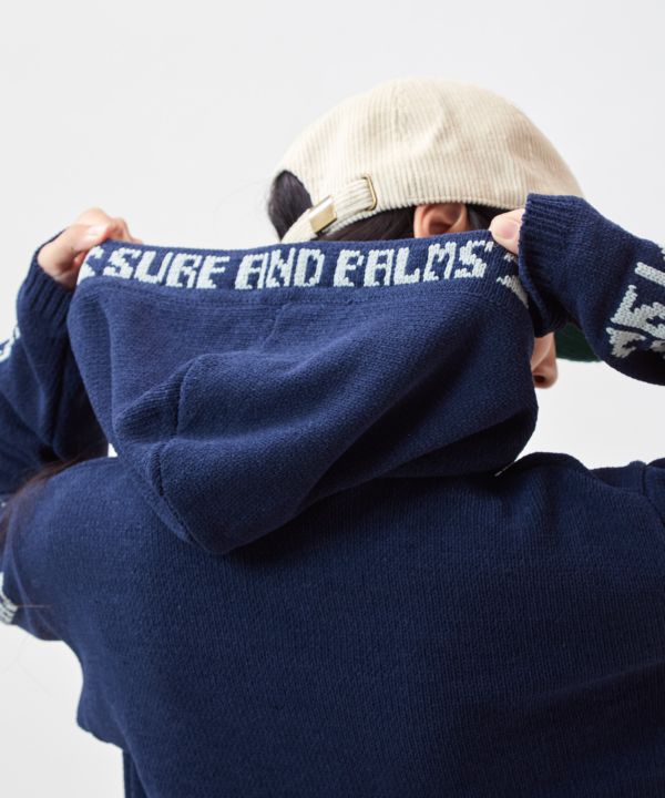 SURF＆Palms Soft Knit Hoodie