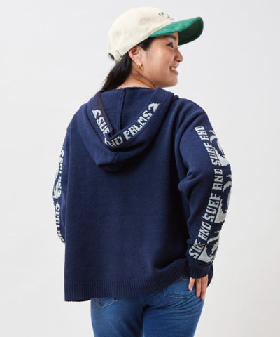 SURF＆Palms Soft Knit Hoodie