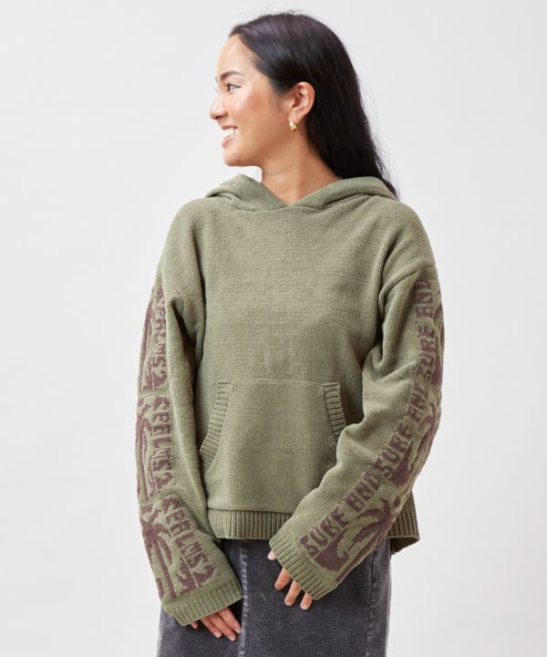 SURF＆Palms Soft Knit Hoodie