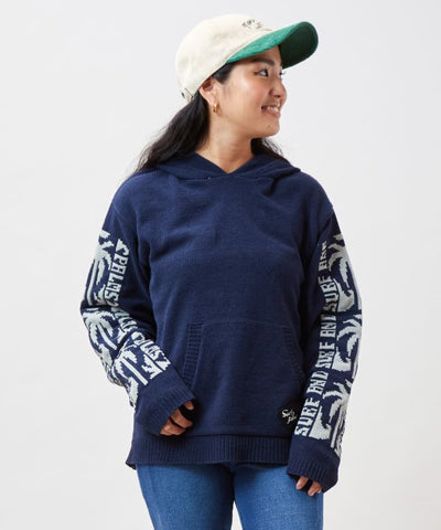 SURF＆Palms Soft Knit Hoodie