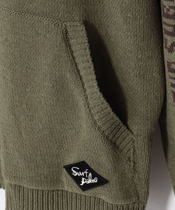 SURF＆Palms Men's Knit Hoodie