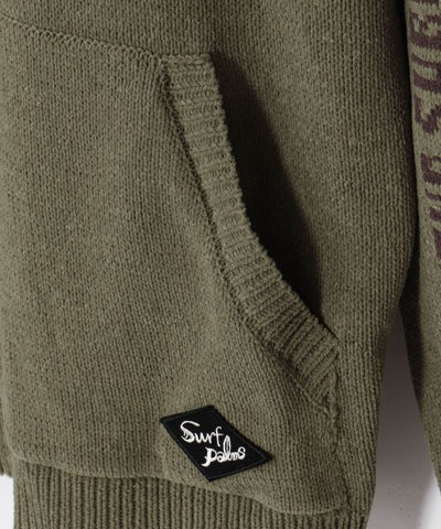 SURF＆Palms Men's Knit Hoodie