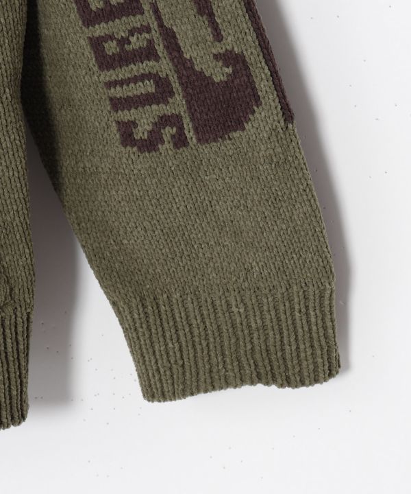 SURF＆Palms Men's Knit Hoodie