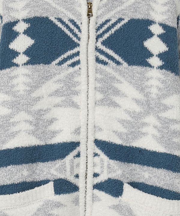 SURF＆Palms Men's Zip Up Knit Cardigan