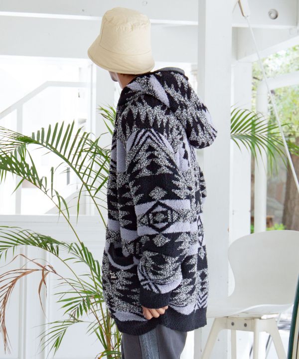 SURF＆Palms Men's Zip Up Knit Cardigan