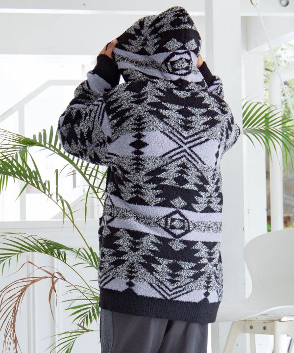 SURF＆Palms Men's Zip Up Knit Cardigan