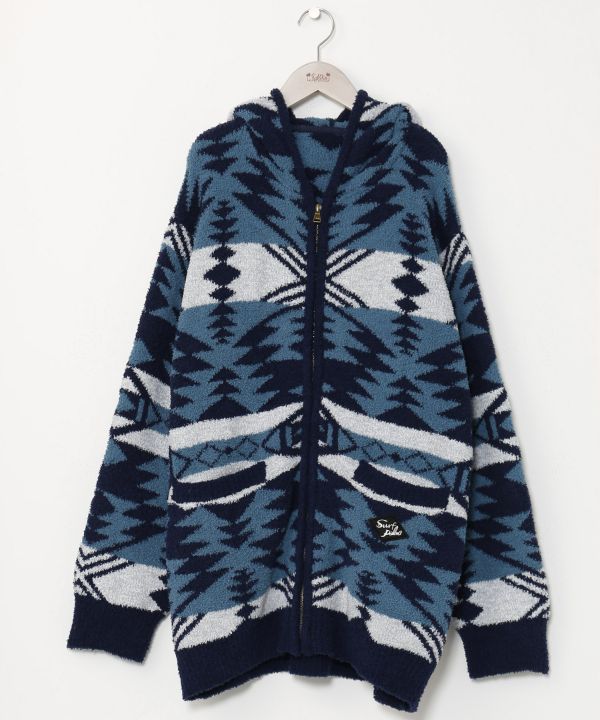 SURF＆PALMS 남성용 집업 니트 카디건