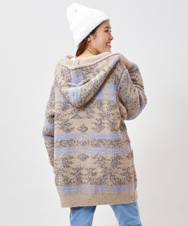 SURF＆Palms Zip Up Knit Cardigan