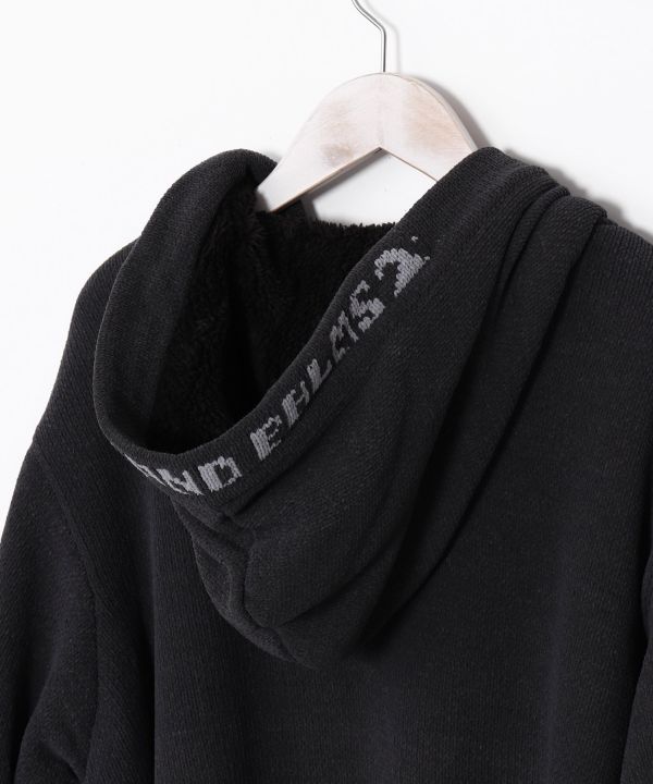 SURF＆Palms Men's Zip Up Knit Hoodie