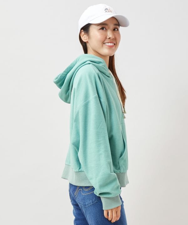 SURF＆Palms Puff Print Hoodie