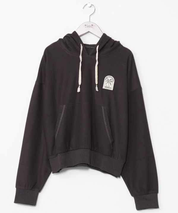SURF＆Palms Puff Print Hoodie