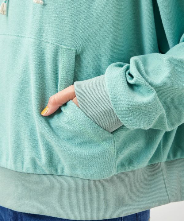 SURF＆Palms Puff Print Hoodie