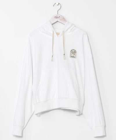 SURF＆Palms Puff Print Hoodie