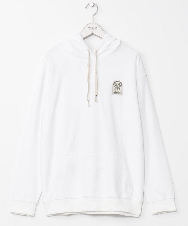 SURF＆Palms Men's Puff Print Hoodie