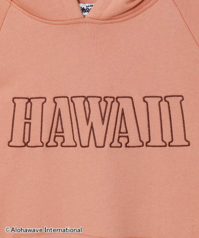 ALOHA MAPUA Embroidered Hoodie Dress