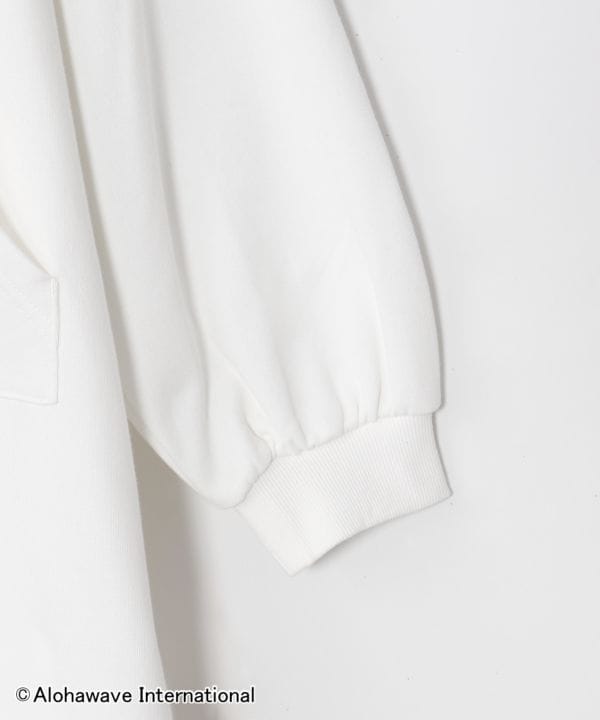 ALOHA MAPUA Embroidered Hoodie Dress