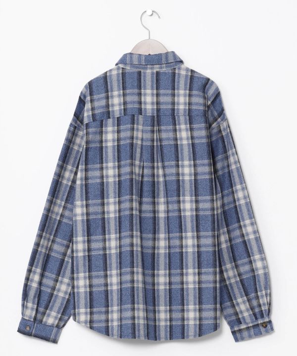 SURF＆Palms Men's Casual Plaid Shirt