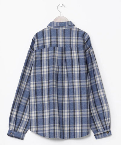 SURF＆Palms Men's Casual Plaid Shirt