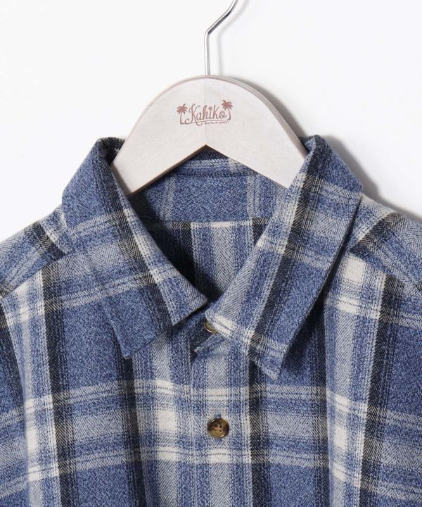 SURF＆Palms Men's Casual Plaid Shirt