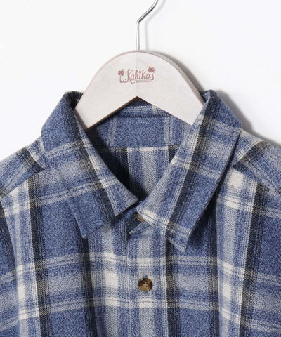 SURF＆Palms Men's Casual Plaid Shirt