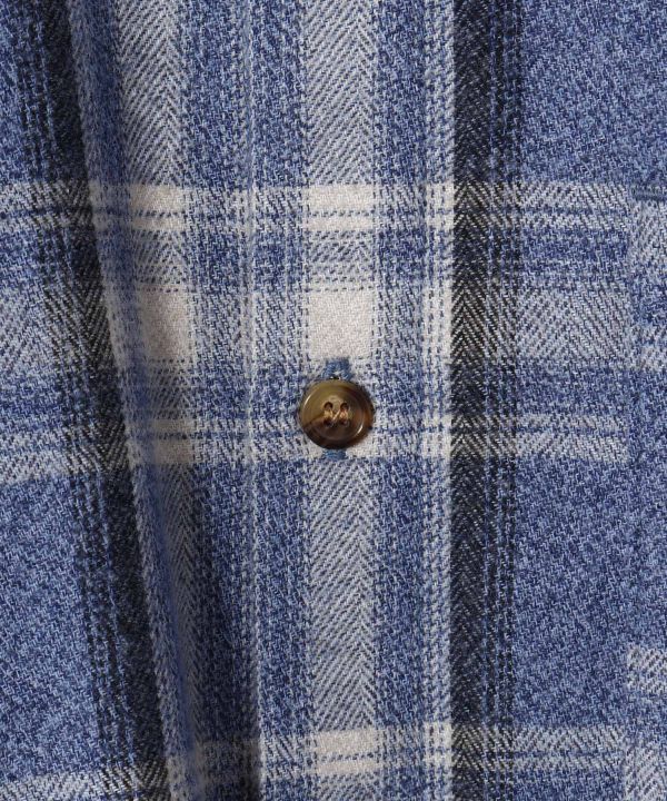 SURF＆Palms Men's Casual Plaid Shirt