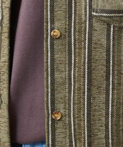 SURF＆Palms Striped Shirt Dress