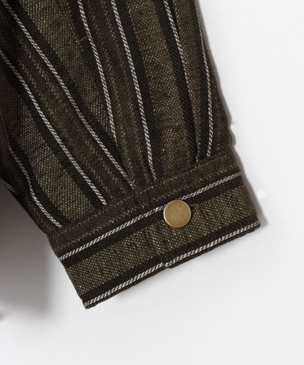 SURF＆Palms Striped Jacket